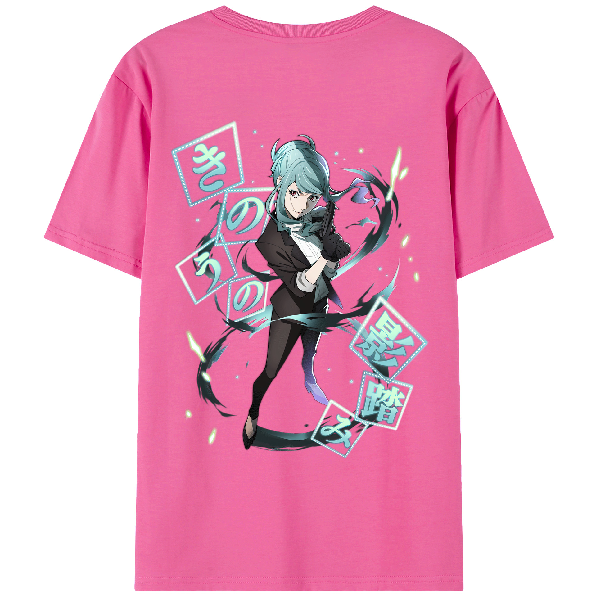 （画像用） 文豪ストレイドッグス Bungo Stray Dogs レディース半袖Tシャツ(バックプリント)